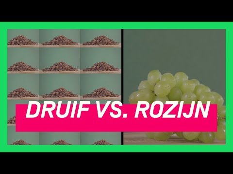 Waarom zijn rozijnen goedkoper dan druiven? | KEURINGSDIENST VAN WAARDE KORT #23