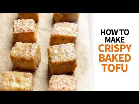 Baked Tofu | How to Bake Tofu in the Oven with Crispy Results!