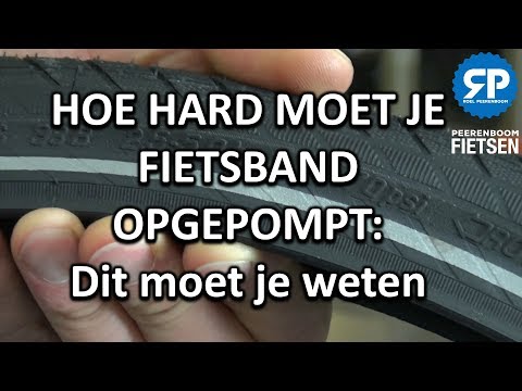 HOE HARD MOET JE FIETSBAND OPGEPOMPT: Dit moet je weten