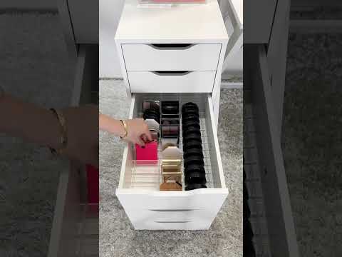 Drawer Organisation Ideas | Satisfying Organisation | Vanity Tidy Up | LUVO Makeup Storage