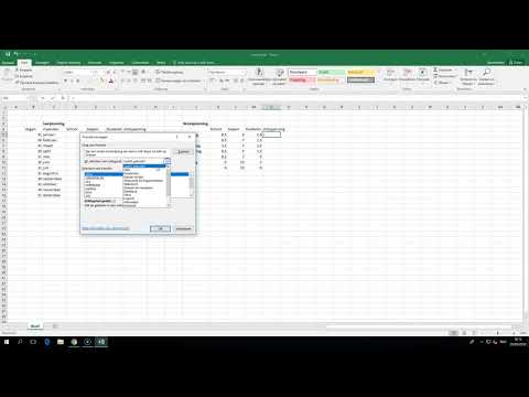 Excel - Jaar- en weekplanning