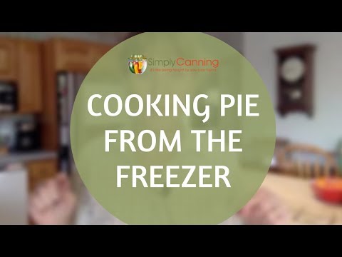 Cooking Pie from the Freezer