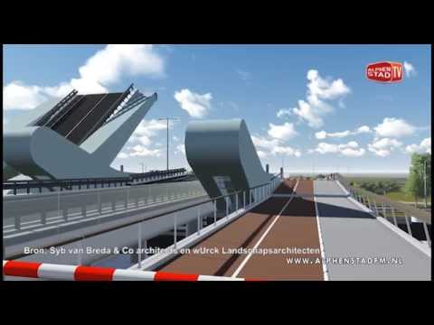 Ontwerpvideo Maximabrug in Alphen aan den Rijn en Koudekerk aan den Rijn