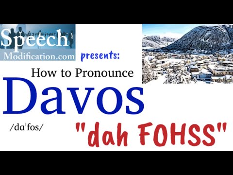 How to Pronounce Davos, Switzerland (Correctly)