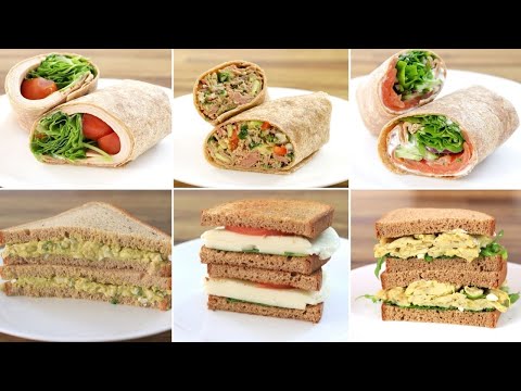 8 Healthy Sandwiches and Wraps