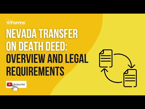 YOUTUBE | LP | Nevada Deed Upon Death: Overview and Legal Requirements | 06 29 23