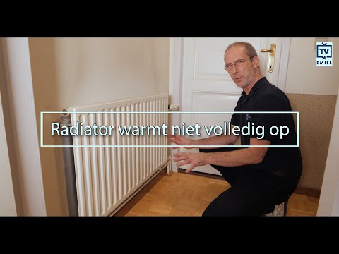 Radiator warmt niet volledig op. Oorzaken en oplossingen.