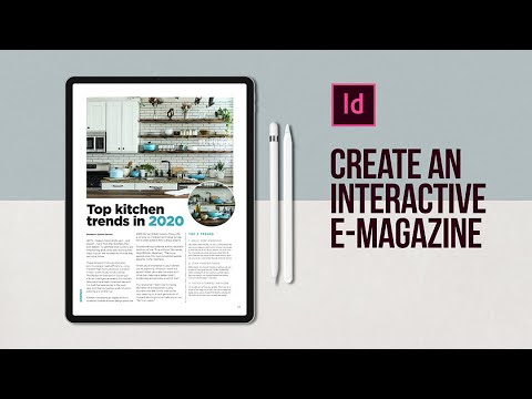 Create an interactive E-Magazine in Adobe InDesign