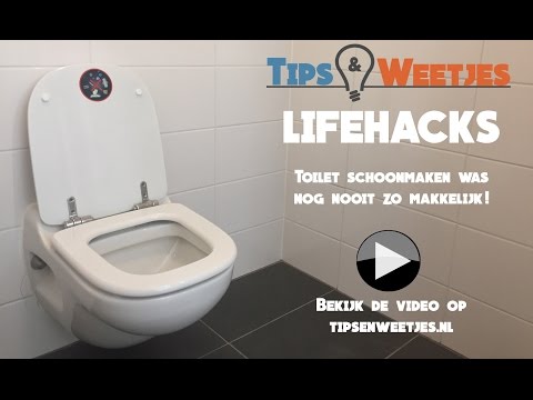 Vieze aanslag in je toiletpot? Met deze truc glanst je wc er weer over!