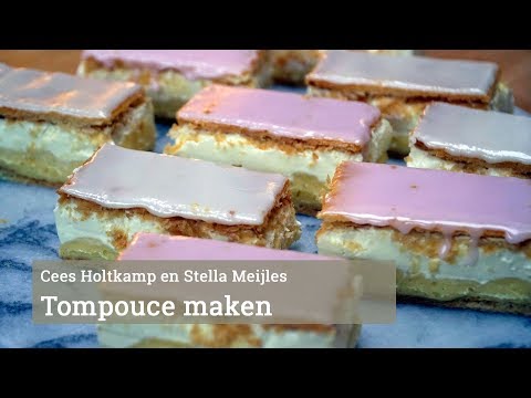 Tompouce maken met Cees Holtkamp