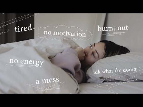 what to do when you feel like doing nothing (unmotivated, burnt out, unproductive)