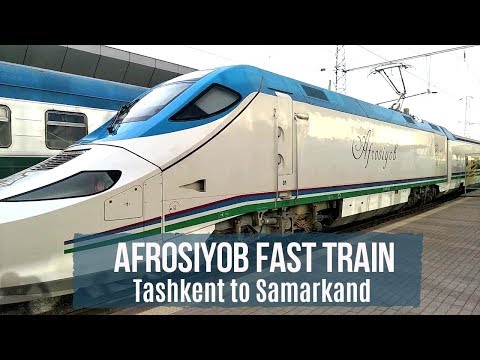 Uzbekistan's Afrosiyob Fast Train Review | Tashkent to Samarkand