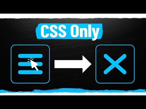 How To Build An Animated Hamburger Menu With Only CSS