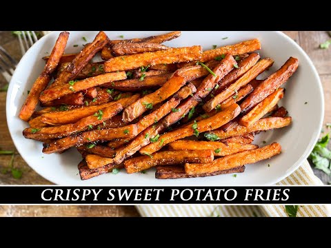 Crispy Sweet Potato Fries | The Secret to the BEST Fried Sweet Potatoes