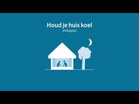 Tip bij hitte: Houd je huis koel