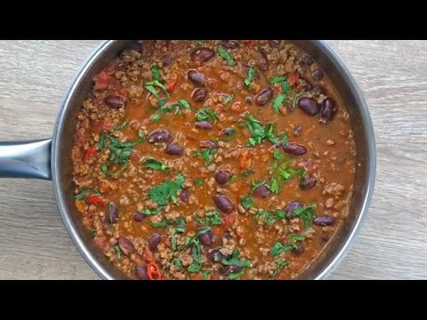 Chilli Con Carne Recipe | One Pot Meal | Mexican Favourite Food |