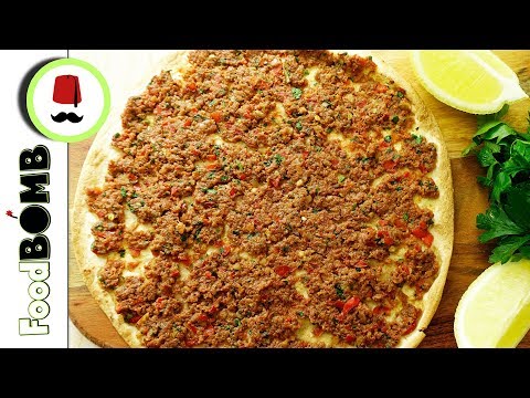 #123 Turkse Pizza maken met Wrap | Wrap Lahmacun | Foodbomb