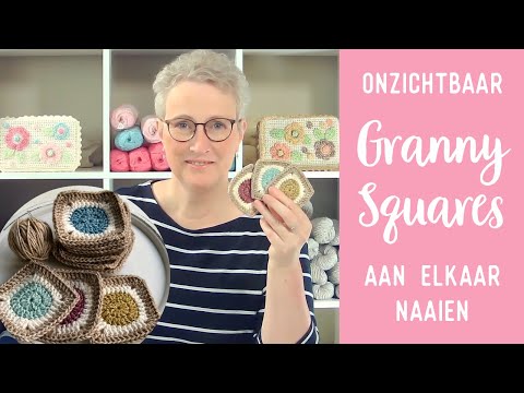 Granny's aan elkaar naaien - onzichtbaar en extra stevig! #keepitsimplehaken