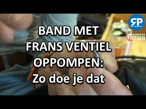 BAND MET FRANS VENTIEL OPPOMPEN: Zo doe je dat