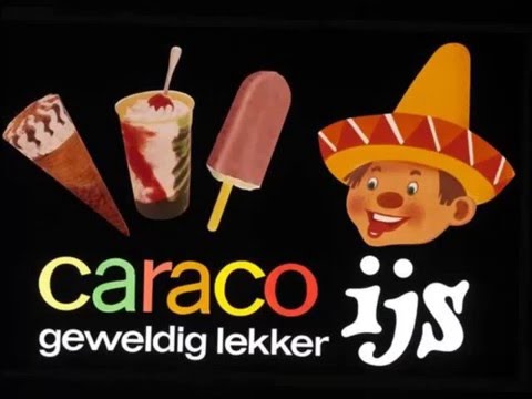 Caraco ijs reclame