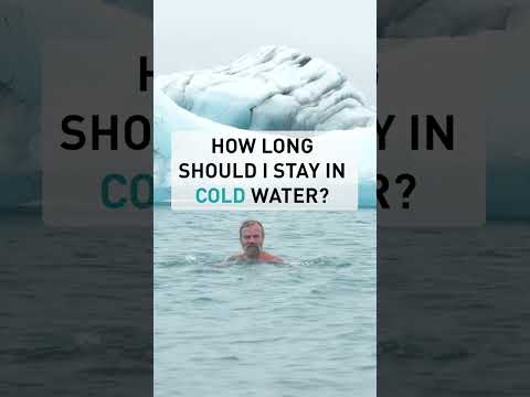 How long you should stay in cold water