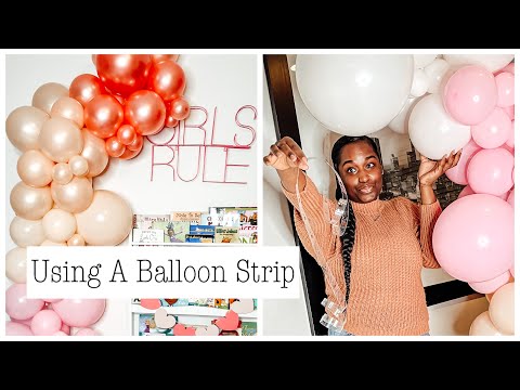 Using a Balloon Strip for the first time | Tutorial | How To | DIY