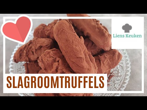 Zelf slagroomtruffels maken moeilijk? Welnee! | SLAGROOMTRUFFELS | De lekkerste slagroomtruffels