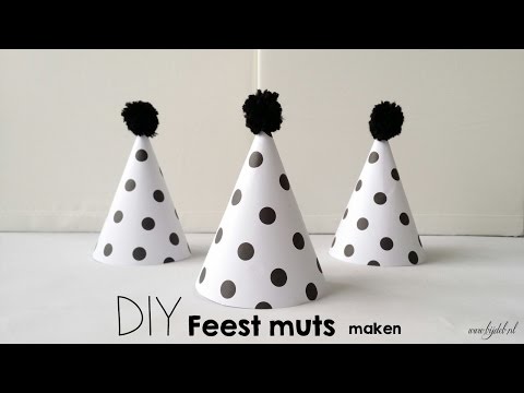 DIY Feest muts maken