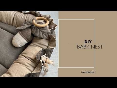 DIY Baby Nest | How to sew your own baby nest | Free pattern