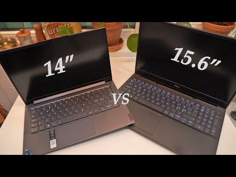 14 inch Laptop vs 15.6 inch - Which size should you choose?