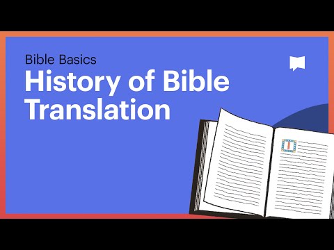 History of Bible Translation