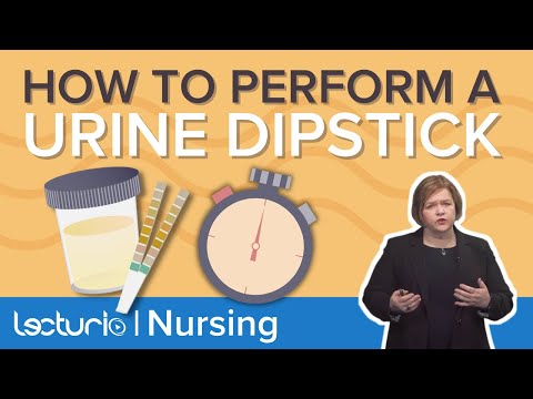 HOW TO PERFORM A URINE DIPSTICK | 3 Steps of a Urinalysis Test – Med-Surg Nursing | Lecturio Nursing