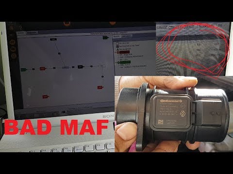 Renault Traffic 2.0dci M9R diagnose bad MAF. PLEASE READ DESCRIPTION!