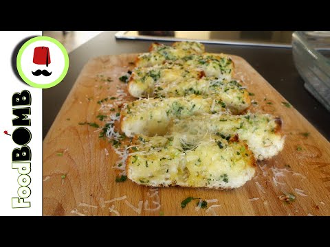 #214 Knoflookbrood | Knoflookbrood met Parmezaanse Kaas | Borrelbrood | Foodbomb