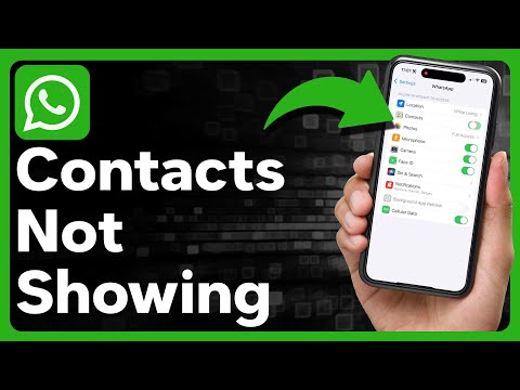 How To Fix WhatsApp Contacts Not Showing On iPhone