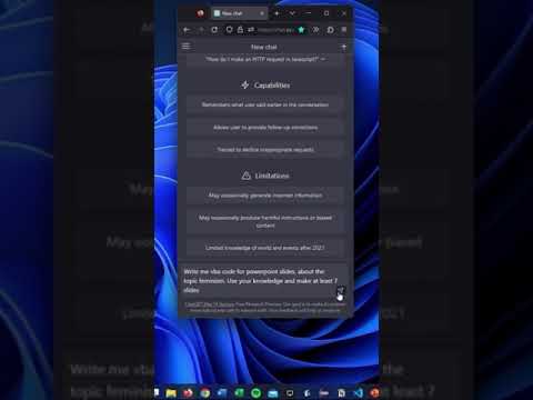 How To Use CHAT GPT To Make A Complete Powerpoint