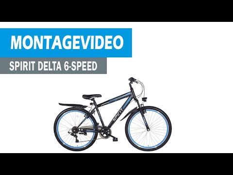 Spirit Delta jongensfiets MTB montage video