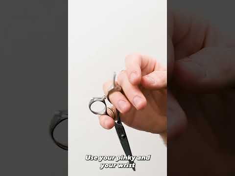 Life Changing Hack To Holding Your Scissors | Barber Tutorials