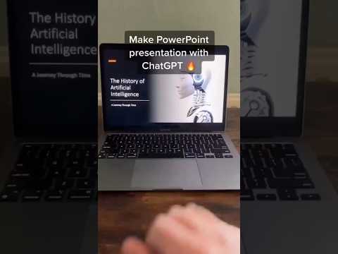 How to create a beautiful PowerPoint presentation using ChatGPT.