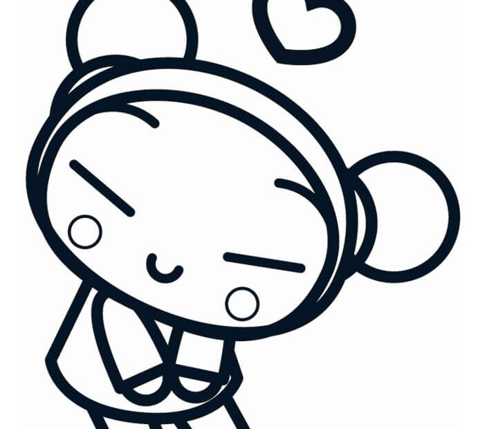 Tô Màu Pucca - Tranh Tô Màu Cho Bé