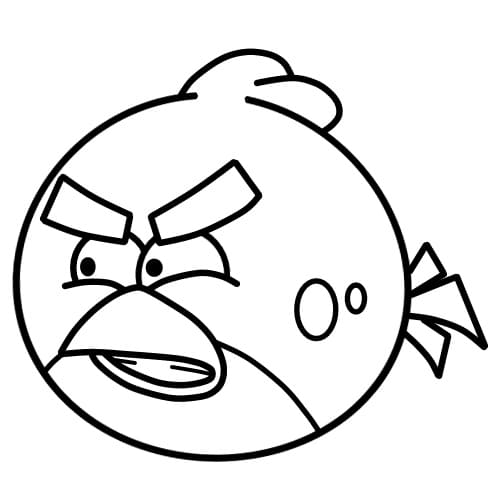 Tô Màu Angry Birds - Tranh Tô Màu Cho Bé